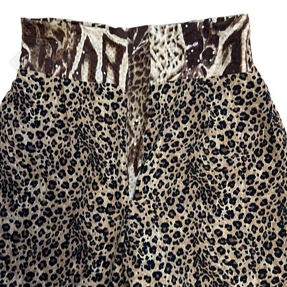New Lloyd Klein Leopard Giraffe Pants - Picture 11 of 12